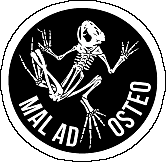 mal ad osteo sticker