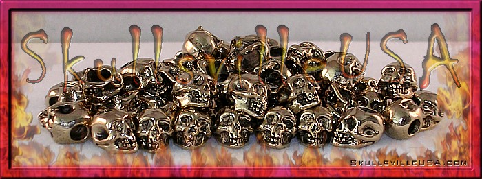 Octopus Pirate Copper Skull Braiding Beads – GTHIC