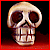 skully bone skull beads