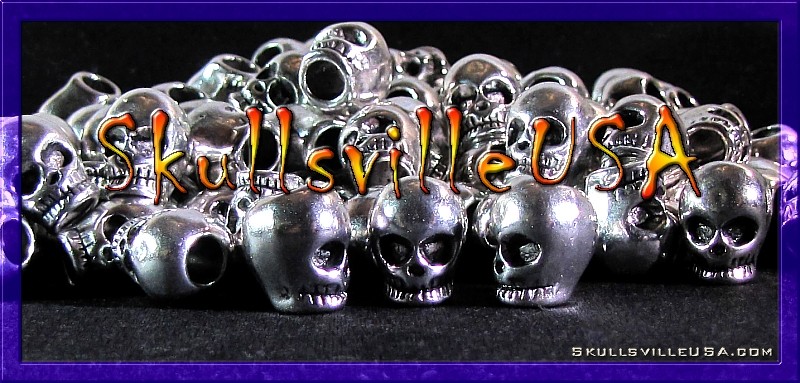 tight lipped skull beads