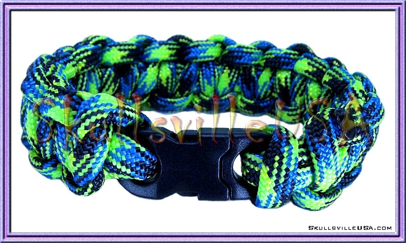 Yellow Skull Micro Paracord Buddy – Hero Custom Buddies