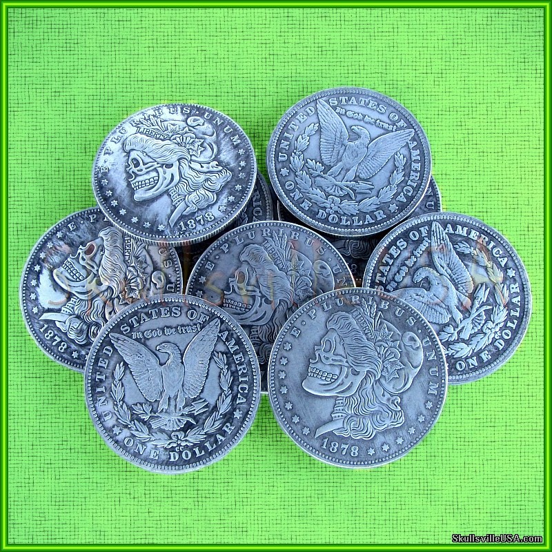 1878 hobo morgan dollars