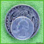 1883 morgan dollar indian warrior skeleton